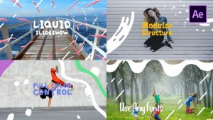 Videohive Colorful Liquid Slideshow Openers template preview
