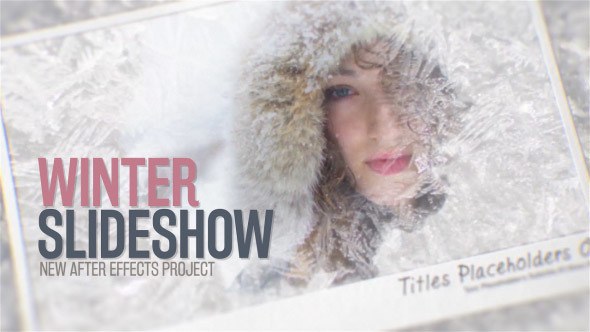 Videohive Winter Slideshow 13336191 Video Displays template preview