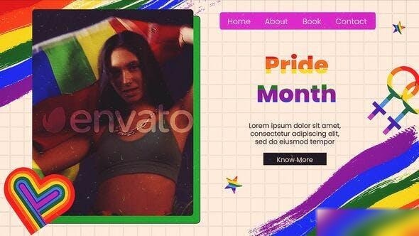 Videohive Pride Month Slideshow
