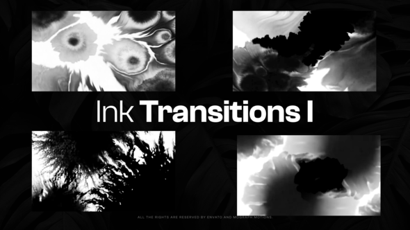 Videohive 20 Ink Transitions I Broadcast-packages template preview