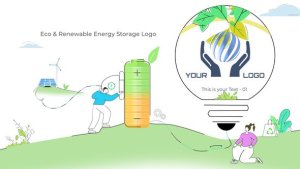 Videohive Eco & Renewable Energy Storage Logo Openers template preview