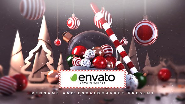 Videohive Christmas Logo 49002273 Logo Stings template preview