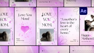 Videohive Mothers Day Stories 57923294 Openers template preview
