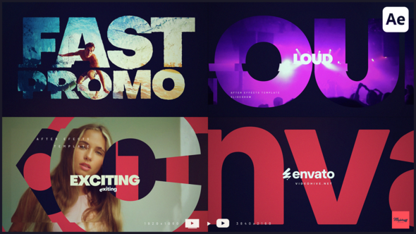 Videohive Fast Promo 53818114 Broadcast-packages template preview