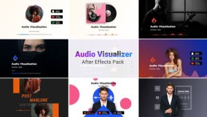 Videohive Music Visualizer Product Promo template preview
