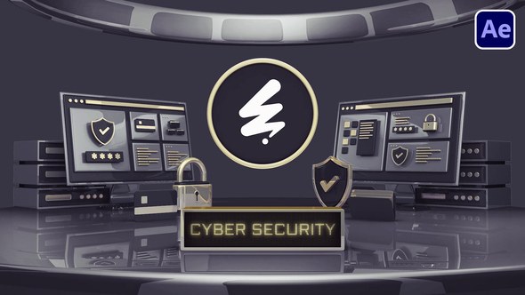 Videohive Cyber Security 56328976 Logo Stings template preview
