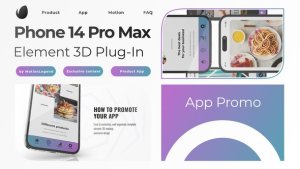 Videohive Animated Android Phone Mockup Product Promo template preview