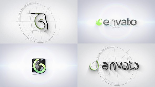Videohive Architect Tech Logo Logo Stings template preview