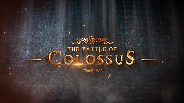 Battle Of Colossus For Premiere Pro Premiere Pro template preview