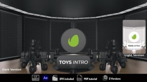 Videohive Toys Intro Logo Stings template preview