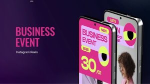 Videohive Business Event Instagram Reels 57955611 Video Displays template preview