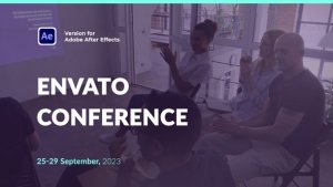 Simple Event and Conference Promo Video Displays template preview