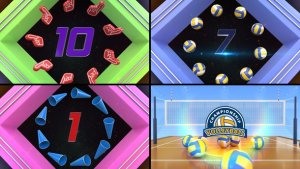 Videohive Volleyball Countdown 6 Elements template preview