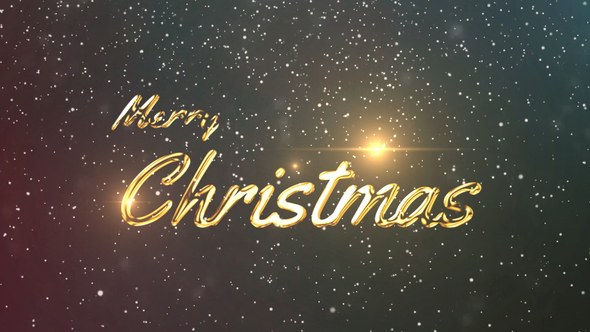 Videohive Christmas Text Openers template preview