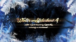 Videohive Winter Slideshow 4 Video Displays template preview