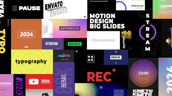 Graphic Pack | Typography | Premiere Pro Premiere Pro template preview