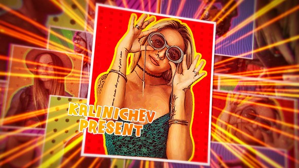 Videohive Comics Opener 25092185 Openers template preview