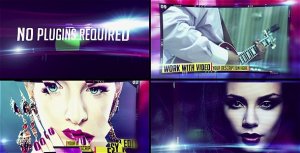 Videohive Promote Your Event v2 Video Displays template preview