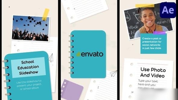 Videohive School Education Slideshow for After Effects 36770493 Openers template preview