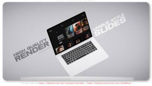 Videohive Fast Laptop Promo Video Displays template preview
