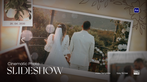 Videohive Cinematic Photo Slideshow 58527464 Video Displays template preview