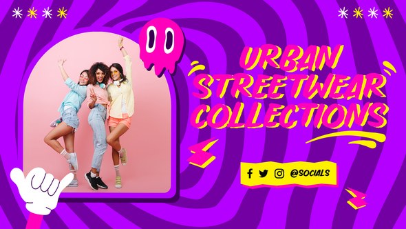 Videohive Urban Fashion Youtube Intro 51868722 Product Promo template preview