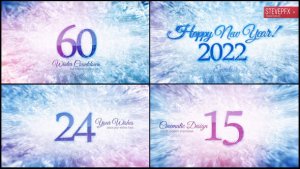 Videohive Snow New Year Countdown 2022 Elements template preview
