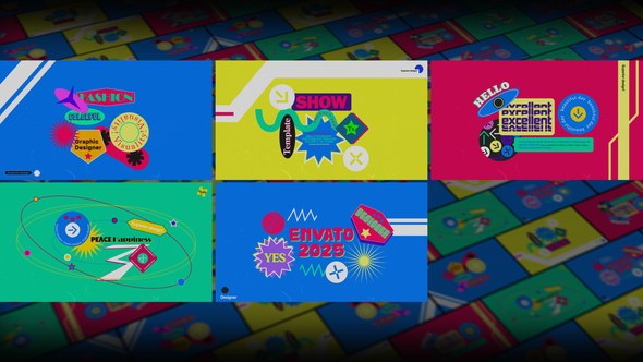 Videohive Colorful Scenes Openers template preview