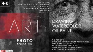 Photo Animator Video Displays template preview