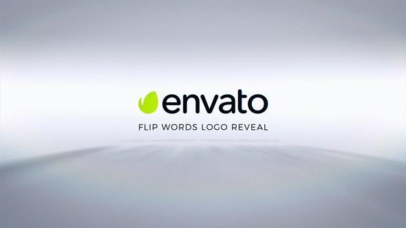 Videohive Flip Words Logo Reveal Logo Stings template preview