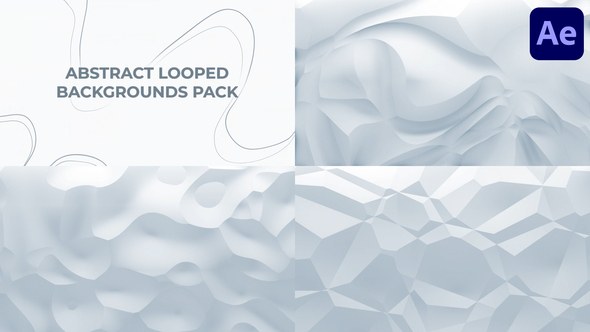 Videohive Abstract Looped Backgrounds Pack for After Effects Elements template preview