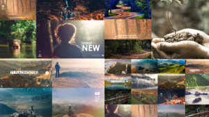 Slideshow Video Displays template preview