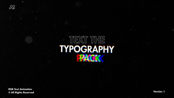 Videohive RGB Text Animation | After Effects 53037331 Titles template preview