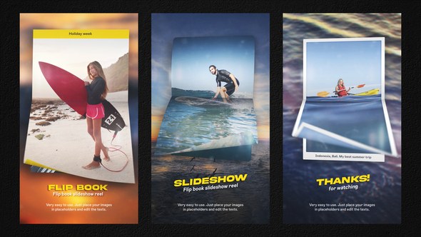 Videohive Flip Book Slideshow Reel Product Promo template preview