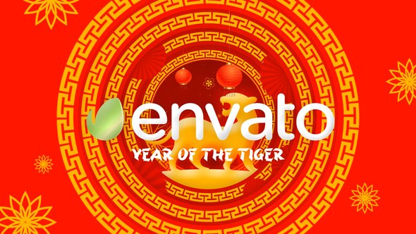 Videohive Lunar New Year Logo Logo Stings template preview