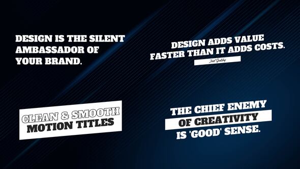 Videohive Motion Titles 54758055 Titles template preview
