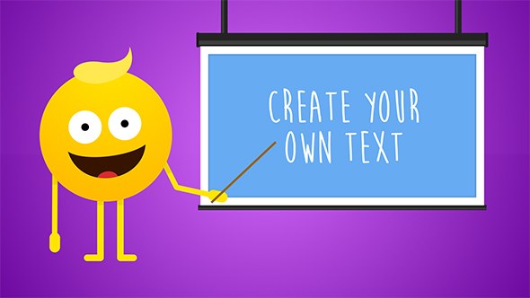Emoji Promotion Video Displays template preview