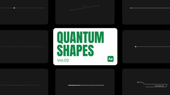 Videohive Quantum Shapes 02 for After Effects Elements template preview