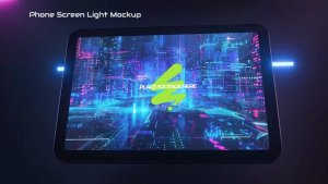 Videohive Tablet Screen Mockup Video Displays template preview