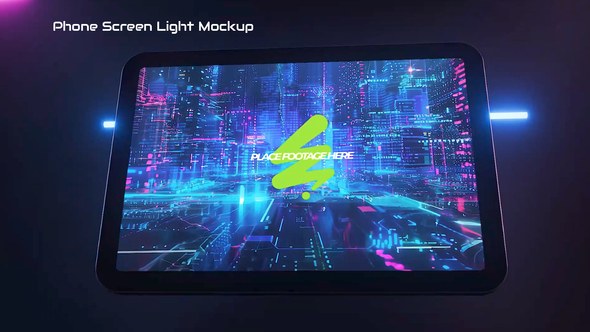 Videohive Tablet Screen Mockup Video Displays template preview