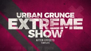 Videohive Urban Grunge Extreme Show Openers template preview