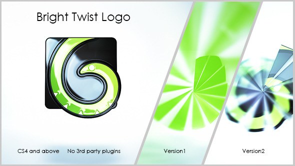 Videohive Bright Twist Logo Logo Stings template preview