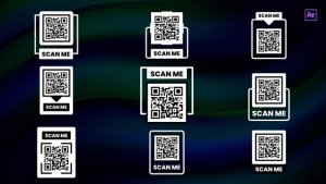Videohive QR Code Scan After Effects Video Displays template preview