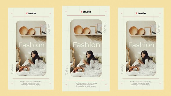 Videohive Clean Vertical Opener Openers template preview