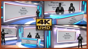 Videohive Virtual Studio Set - S08 Broadcast-packages template preview