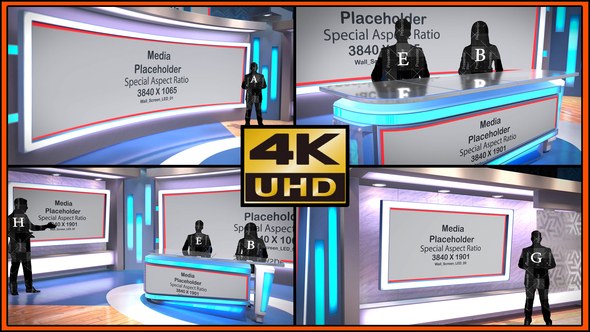 Videohive Virtual Studio Set - S08 Broadcast-packages template preview