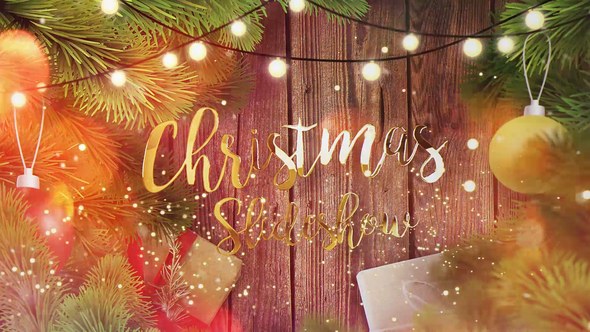 Videohive Christmas Slideshow 22908679 Video Displays template preview