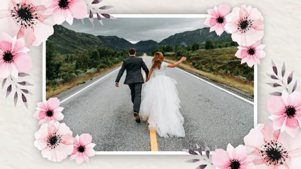 Videohive Romantic Wedding Photo Slideshow Video Displays template preview