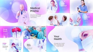Videohive Medical Presentation - Medicine Promo Video Displays template preview