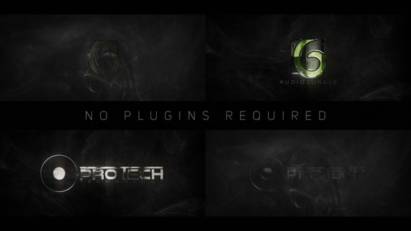 Videohive Smoke Logo Logo Stings template preview
